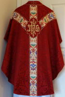 Red Gothic Vestment